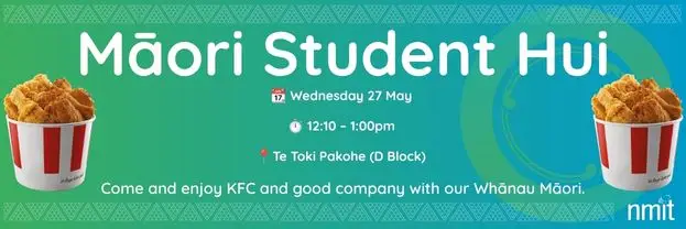 Māori student hui May 2026 Learner Success Web Banner Template 623x208px