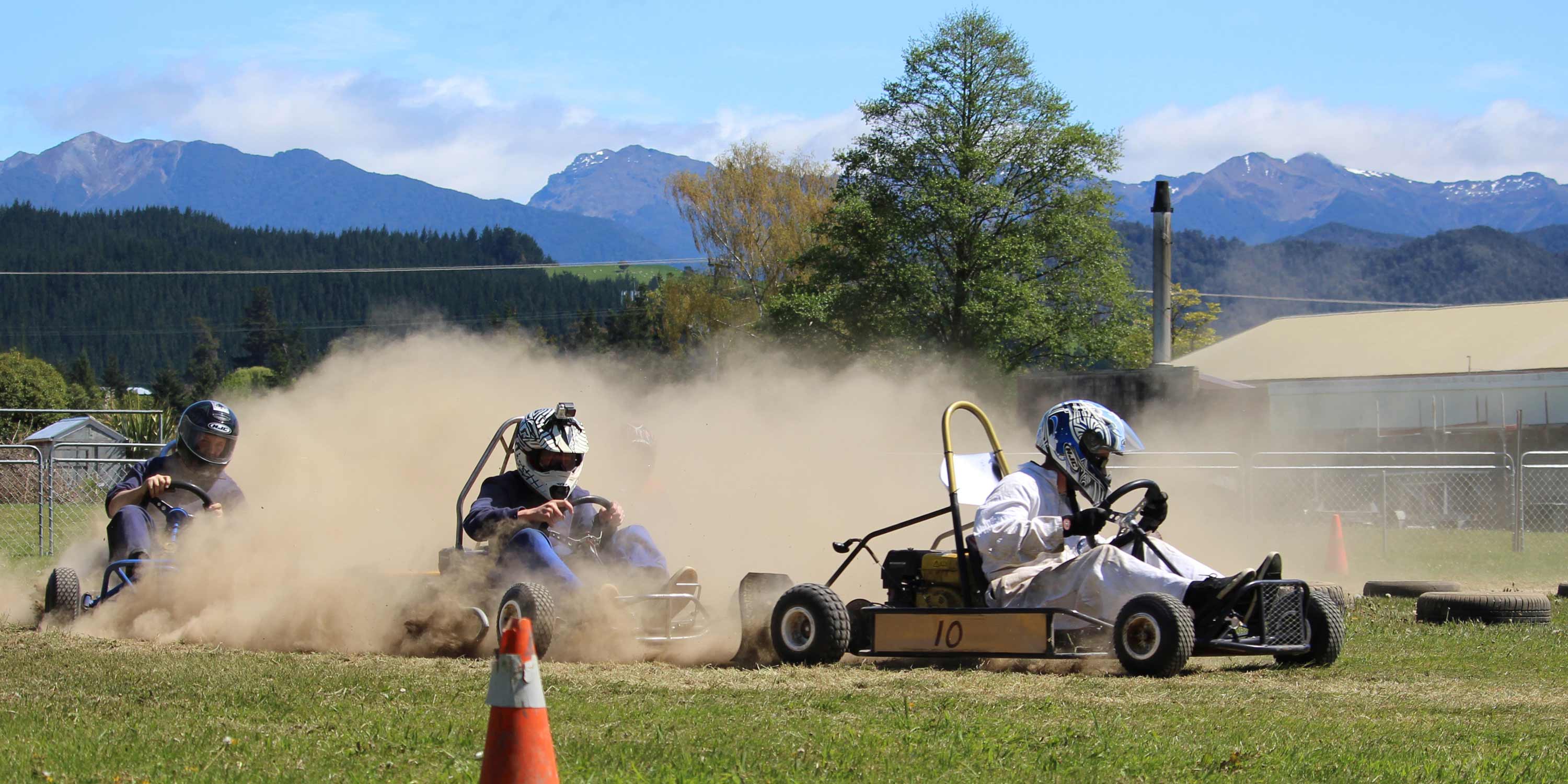Grass Karts 2015 Nelson Marlborough Institute of Technology (NMIT)