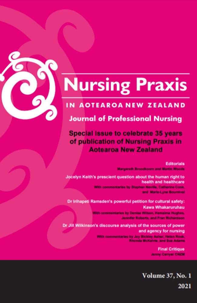 Nursing Praxis cover