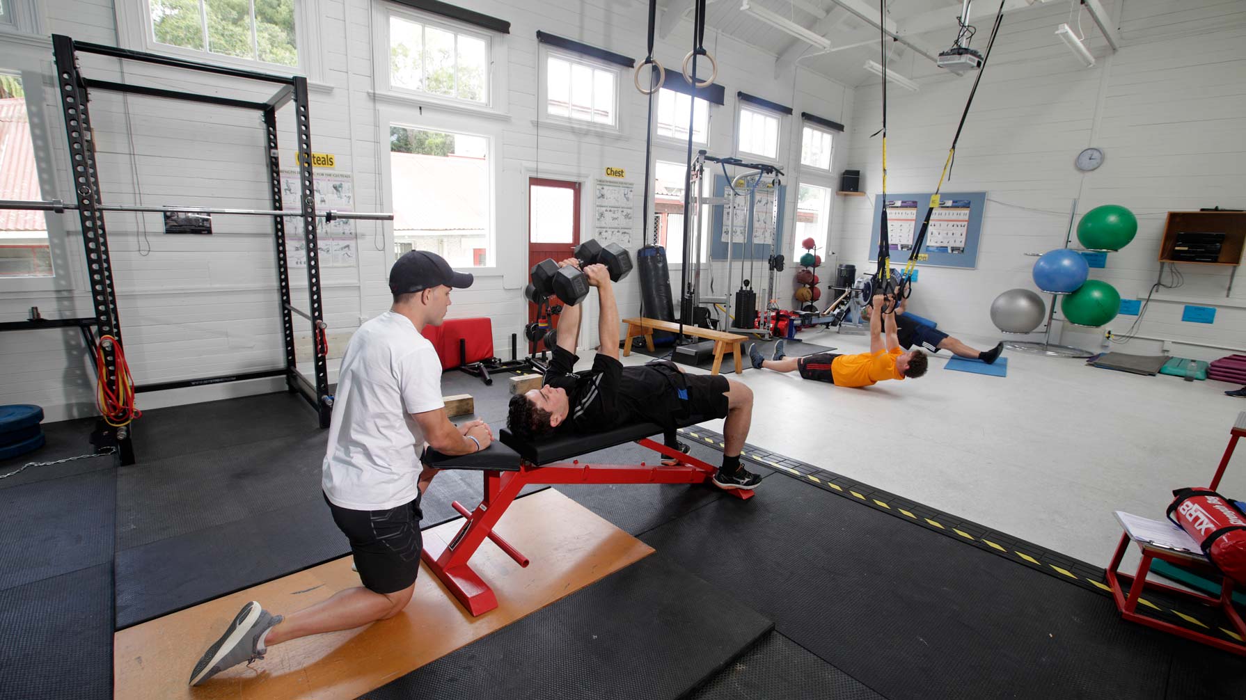 bachelor of sport and recreation using the nmit gym