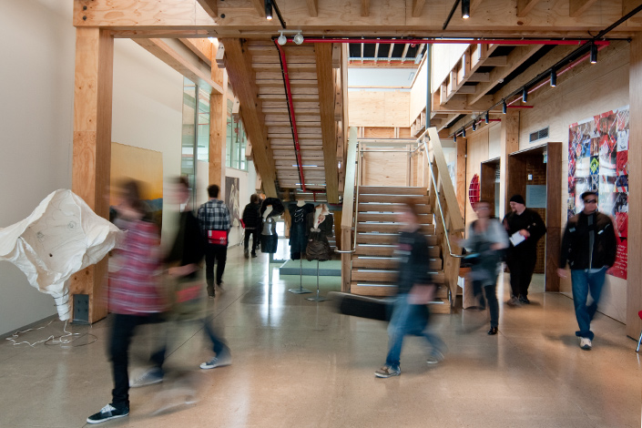 NMIT Creative Industries Interior Building